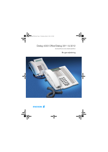 Brugsanvisning Ericsson Dialog 3212 Telefon