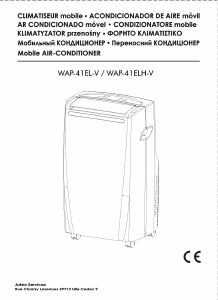 Manual de uso Equation WAP-41EL-V Aire acondicionado