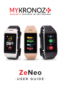 Manual MyKronoz ZeNeo Smart Watch