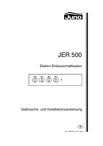 Bedienungsanleitung Juno JER500W Herd