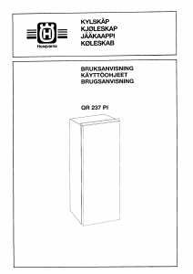 Käyttöohje Husqvarna QR237PI Jääkaappi