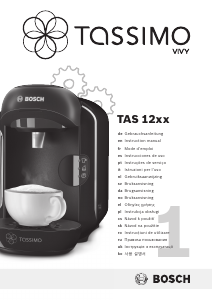Εγχειρίδιο Bosch TAS1254 Tassimo Μηχανή καφέ