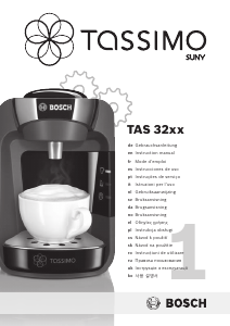 Bedienungsanleitung Bosch TAS3207 Tassimo Kaffeemaschine