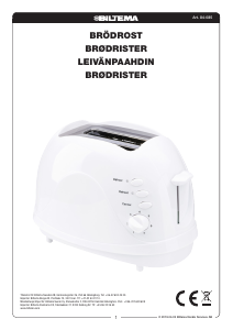 Brugsanvisning Biltema 84-085 Brødrister