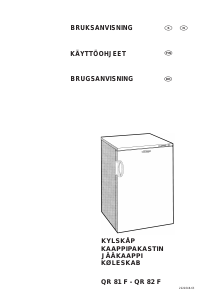 Käyttöohje Husqvarna QR81F Jääkaappi