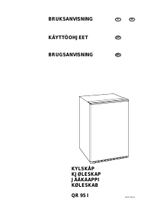 Brugsanvisning Husqvarna QR95I Køleskab
