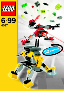 Mode d’emploi Lego set 4097 Creator Mini Robots