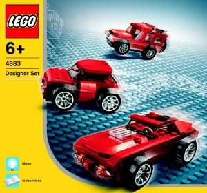 Manual de uso Lego set 4883 Creator Conjunto de vehículos