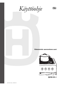 Käyttöohje Husqvarna QCB832-1X Uuni