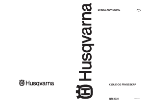 Bruksanvisning Husqvarna QR232I Kjøle-fryseskap