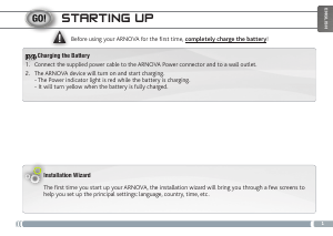 Mode d’emploi Arnova 9 G3 Tablette