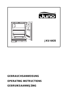 Bedienungsanleitung Juno JKU6435 Kühlschrank