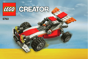 Mode d’emploi Lego set 5763 Creator Le Buggy