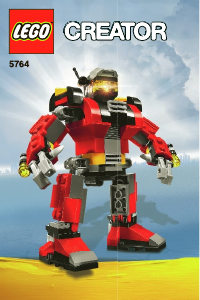 Manual Lego set 5764 Creator Rescue robot