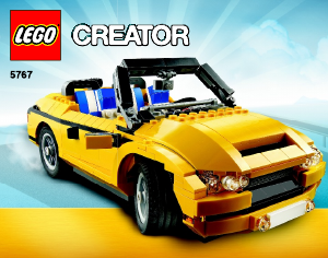 Mode d’emploi Lego set 5767 Creator Cool Cruiser