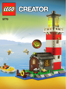 Mode d’emploi Lego set 5770 Creator L'Île du Phare