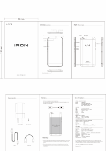 Handleiding Umidigi Iron Mobiele telefoon