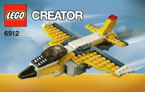 Bedienungsanleitung Lego set 6912 Creator Jagdflugzeug