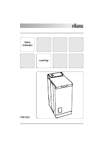 Mode d’emploi Faure FWA5122 Lave-linge