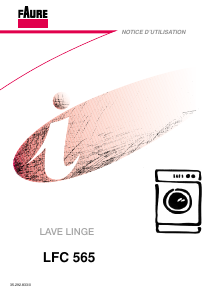 Mode d’emploi Faure LFC565 Lave-linge