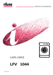 Mode d’emploi Faure LFV1044 Lave-linge