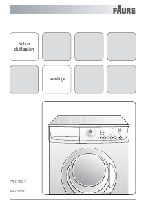 Mode d’emploi Faure FWG1121P Lave-linge