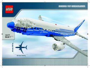Mode d’emploi Lego set 10177 Creator Boeing 787 Dreamliner