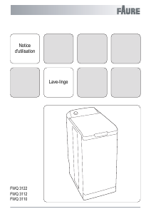 Mode d’emploi Faure FWQ3112 Lave-linge