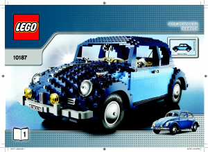 Bedienungsanleitung Lego set 10187 Creator Volkswagen Beetle