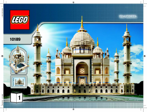 Brugsanvisning Lego set 10189 Creator Taj Mahal