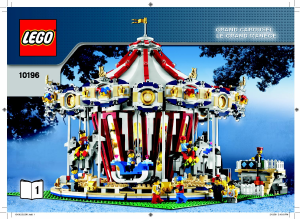 Manual Lego set 10196 Creator Grand carousel