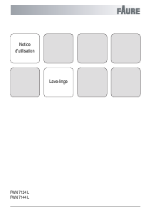 Mode d’emploi Faure FWN7144L Lave-linge