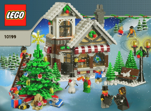 Manual Lego set 10199 Creator Winter toy shop