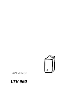 Mode d’emploi Faure LTV960 Lave-linge