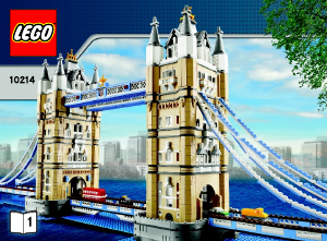 Brugsanvisning Lego set 10214 Creator Tower bridge