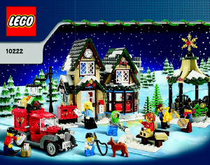 Mode d’emploi Lego set 10222 Creator La Poste du Village d'hiver