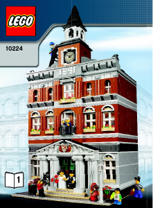 Bedienungsanleitung Lego set 10224 Creator Rathaus