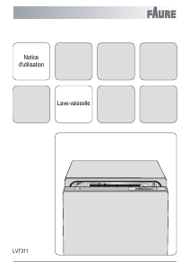 Mode d’emploi Faure LVT311 Lave-vaisselle