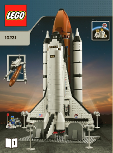 Manual Lego set 10231 Creator Shuttle expedition