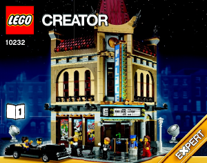 Mode d’emploi Lego set 10232 Creator Palace Cinéma