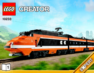 Mode d’emploi Lego set 10233 Creator Horizon Express