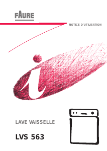 Mode d’emploi Faure LVS563 Lave-vaisselle