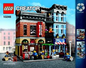 Bruksanvisning Lego set 10246 Creator Detektivens kontor
