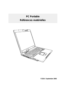 Mode d’emploi Asus A3V Ordinateur portable