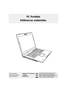 Mode d’emploi Asus A7VB Ordinateur portable