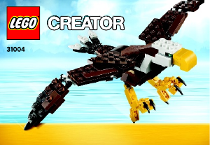 Manuale Lego set 31004 Creator Aquila