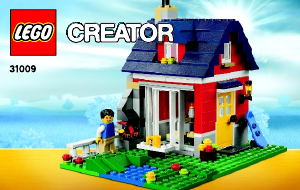 Manual Lego set 31009 Creator Small cottage