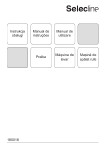 Manual Selecline 180018 Mașină de spălat