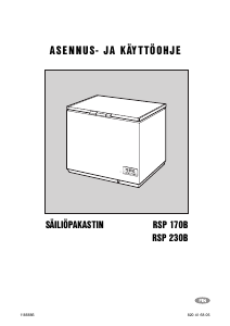 Käyttöohje Rosenlew RSP230B Pakastin