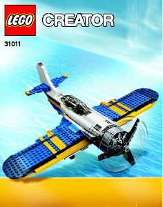 Instrukcja Lego set 31011 Creator Lotnicze przygody